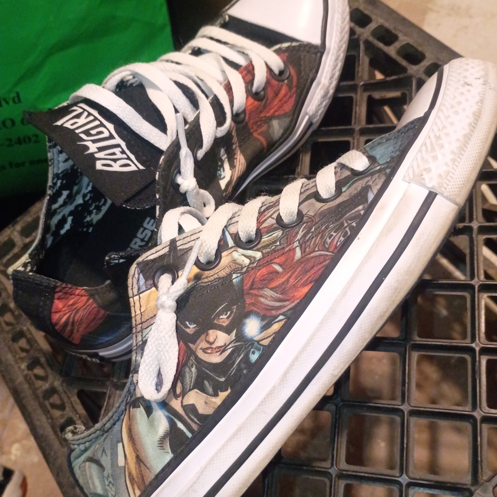 Special Edition Batgirl Converse All Star Sneakers